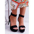 Radiant Ankle Tie Heels